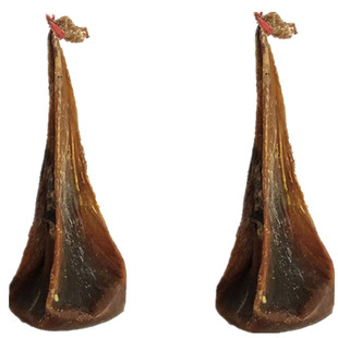 【猪苦胆干 2枚装包邮】晾晒猪胆干 整个猪苦胆干整个猪胆囊晒干