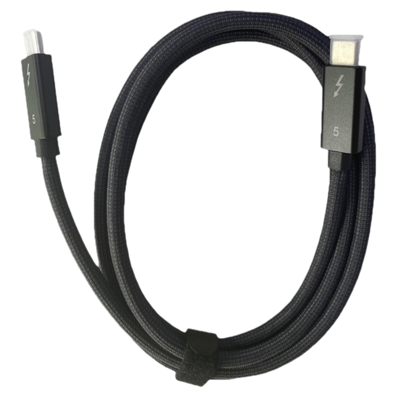 1米雷电5全功能数据线80G传输16K投屏240W快充type-C兼容雷电4和3