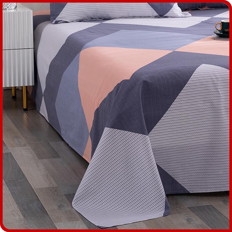 1.5米棉舒适裸睡磨毛布料加厚单件高档柔软纯棉的1.8m双人床单