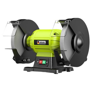 台式砂轮机家用小型磨刀机多功能沙轮磨机立式电砂轮打磨机工业级