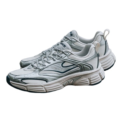 鸿星尔克休闲复古跑步鞋男士