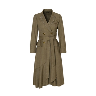 莱芙艾迪儿高智感通勤西装裙秋季大方得体连衣裙鱼尾裙1E3L94003