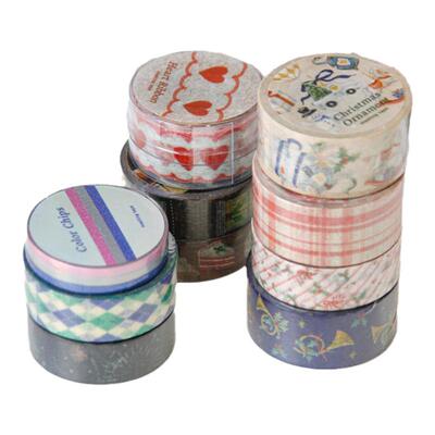 韩国Boki高颜值和纸胶带手账素材