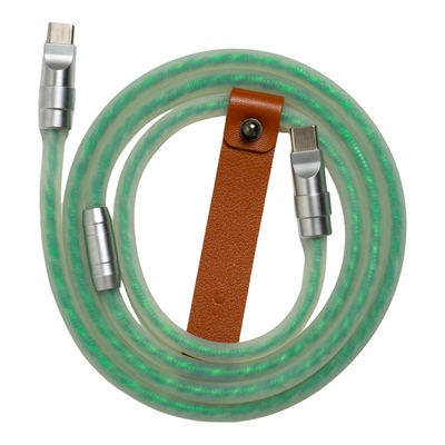 E-Marker芯片安卓透明硅胶数据线