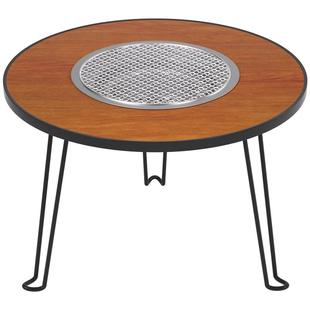 围炉煮茶烧火炉全套家用室内碳炭炉户外2025新款冬日取暖烤肉桌聚