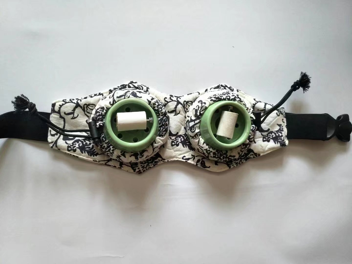 便携式眼部陶瓷艾灸盒眼灸仪眼罩随身灸隔姜温灸防护眼仪眼熏