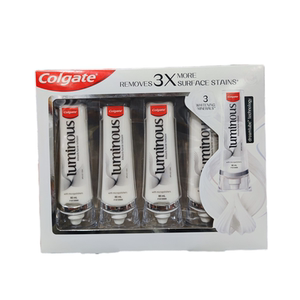 Costco山姆会员超市代购 高露洁Colgate 炫亮去渍美白牙膏 80ML*4