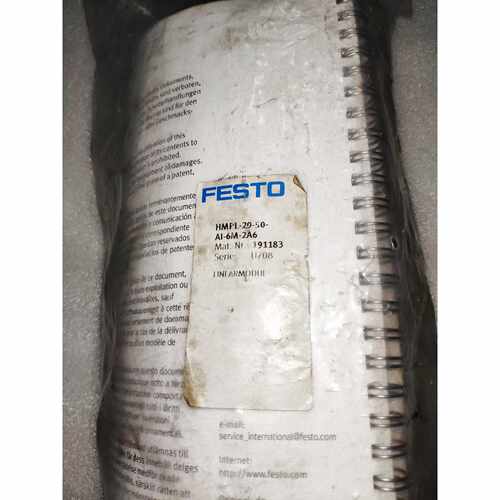 议价全新德国FESTO电阻器 HMPL-20-50-AI-6M-2A6 191183