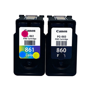 原装佳能打印机墨盒PG-860CL-861可加墨TS5380t打印机860XL861XL黑彩大容量易加墨连供专用打印一体机墨水