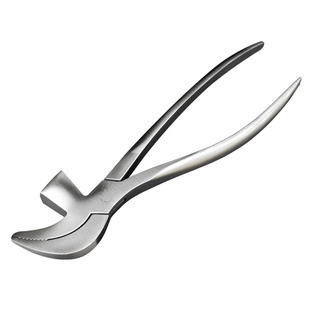 不锈钢鸟嘴钳腰帮拉帮钳鞋厂锰鞋钳用抓帮钳制鞋修鞋工具弯嘴钳子