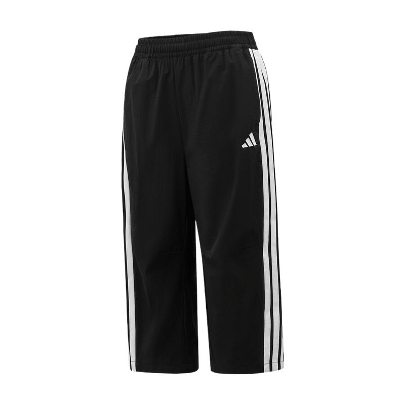 【自营】Adidas阿迪达斯男大童运动休闲中裤运动裤休闲裤KH0217