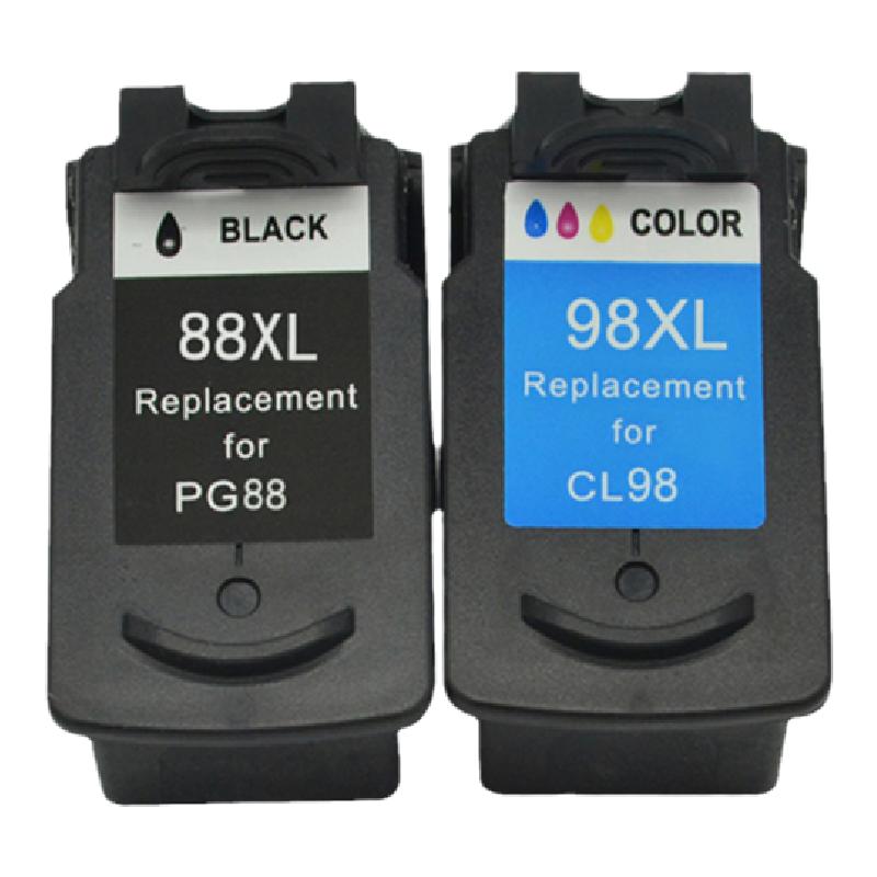 磁电英雄适用佳能PG-88黑色CL-98彩色墨盒佳能Canon PIXMA E500 E600彩色打印机一体机墨盒墨盒佳能88 98墨盒