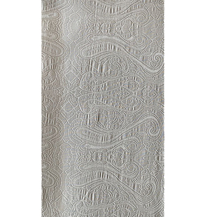 古风白色缎面暗纹提花缎国风旗袍汉服马面连衣裙做衣服的布料面料