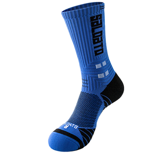 篮球袜子男款纯棉中筒运动男童青少年儿童专业专用长筒加厚毛巾底