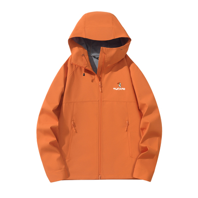 啄木鸟户外软壳冲锋衣女防水防风