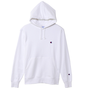 正品冠军纯棉连帽卫衣女男士日版秋冬薄绒刺绣小标李玟赫同款帽衫