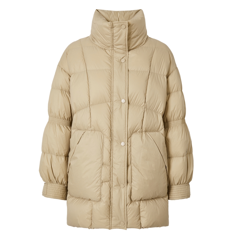 【冬上新】艾诺丝雅诗冬新品90%白鹅绒立领中长厚羽绒服21120097