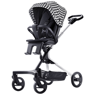 HBR虎贝尔遛娃神器婴儿车推车双向高景观轻便折叠城市漫步车溜娃