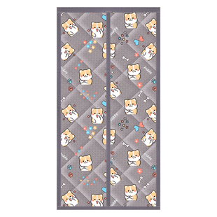 新款棉门帘冬季加厚保暖防风家用空调挡风保温防寒磁吸隔断防冷气