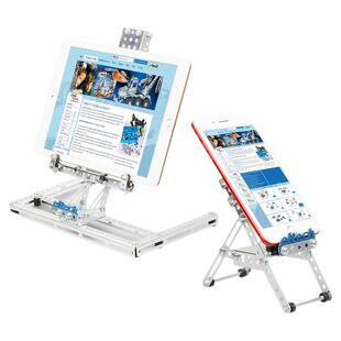 Eitech德国进口儿童金属拼装积木玩具平板手机架拼装拧螺丝玩具