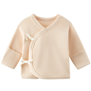 早产儿衣服48码婴儿半背衣宝宝上衣4斤5斤45码a类纯棉秋冬款小码