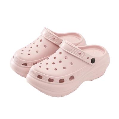 利达妮厚底洞洞鞋女款外穿防臭