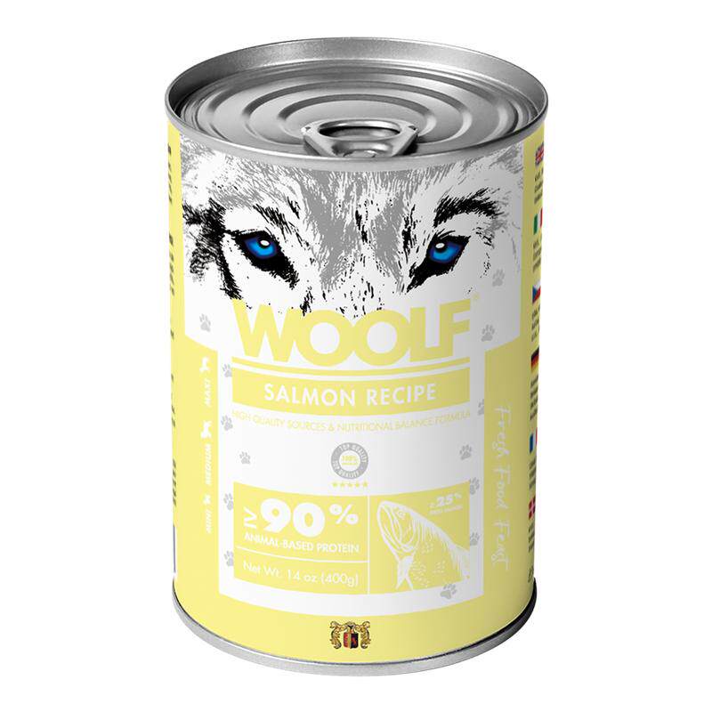 【官方正品】WOOLF伍尔夫狗狗零食罐