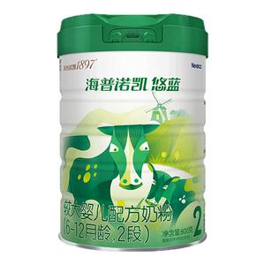 海普诺凯悠蓝较大婴儿配方奶粉
