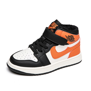 儿童运动鞋2025春秋男童休闲鞋高帮篮球鞋女大童运动鞋女童板鞋