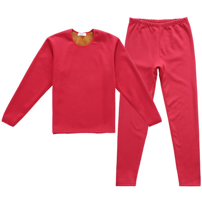 本命年红色保暖内衣套装加绒盒装