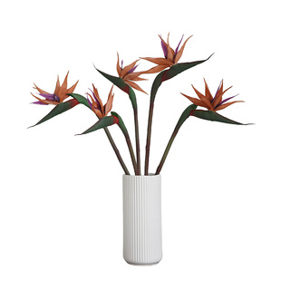 天堂鸟仿真花绿植假花鹤望兰插花桌面装饰摆件客厅落地摆设道具