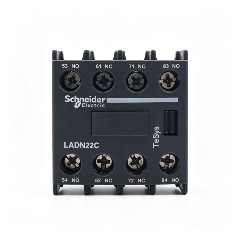 施耐德接触器正装辅助触头触点模块2两常开2两常闭 LADN22C F4-22