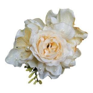 推荐款原创设计森系手作枯萎花朵珍珠胸针发夹两用