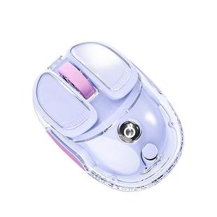 前行者Q9小土豆鼠标无线蓝牙静音女生小手电脑透明可爱高颜值充电