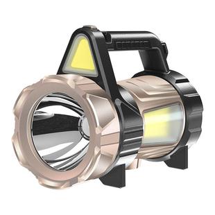 手摇发电手电筒强光充电探照灯户外超亮手提灯照明灯应急储备物资