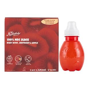 纽西水菓宝宝新西兰进口红宝石奇异果纯果汁无添加儿童饮料