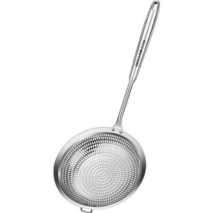 吉度漏勺304不锈钢火锅专用捞勺家用厨房大号过滤网饺子捞面笊篱