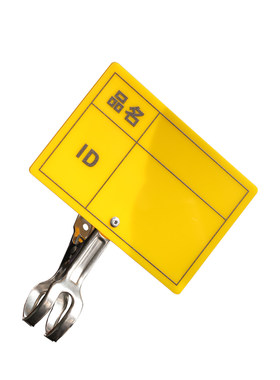 亚克力物料标识牌夹子标签周转箱