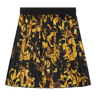【季末优惠】VERSACE JEANS COUTURE Porcelain Barocco迷你裙