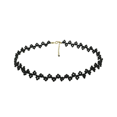 TYUSHA天然黑尖晶项链chocker