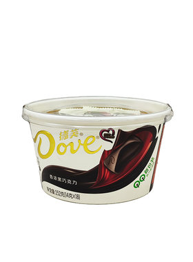 德芙252g碗装牛奶巧克力