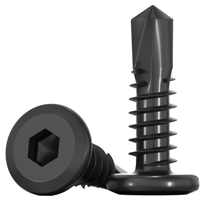 【全网热销】黑色410不锈钢钻尾