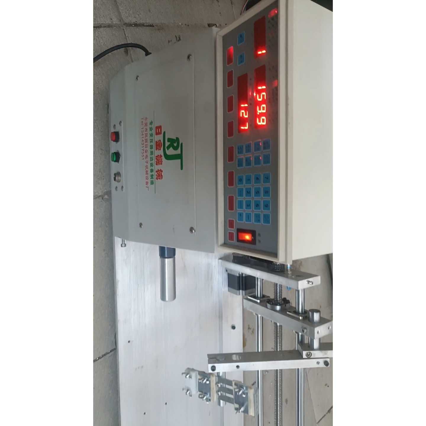 议价RT发热丝绕线机CNC数显控制操作简单接电即可使用机维修图片