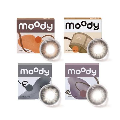 【香菇双十一】moody经典系列美瞳日抛10片直播专享