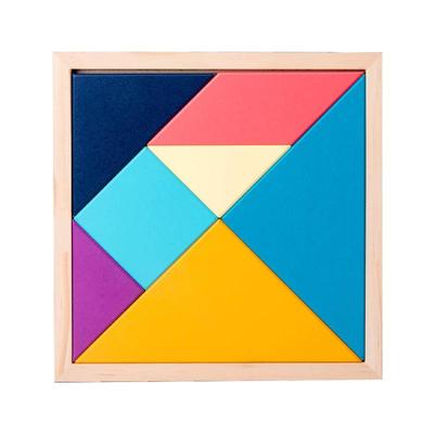 儿童玩具七巧板加厚光滑无毛刺