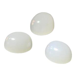 羊脂玉diy戒蛋面新疆和田玉白玉戒指裸石玉石指环戒面