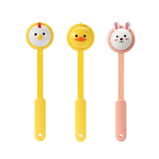 MINISO名创优品硅胶按摩锤经络敲打锤子肩颈捶背神器可爱养生捶棒