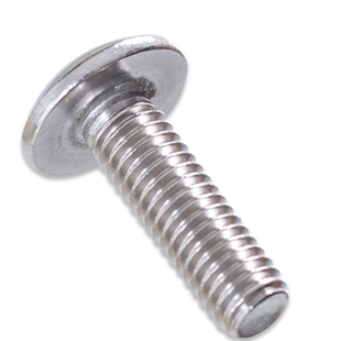 304不锈钢M2M2.5M3M4M5十字槽大扁头机钉机螺丝JISB1111T蘑菇头扁
