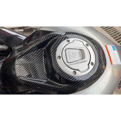 适用春风450SRS 450SR油箱盖改装水转印外壳碳纤纹油箱上护罩前盖