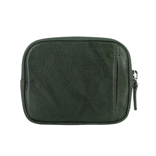 All Situation 头层牛皮拉链零钱包真皮皱褶复古驾驶证包手工卡包